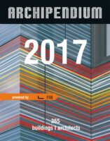 Architekturkalender 2017 | ARCHIPENDIUM 2017